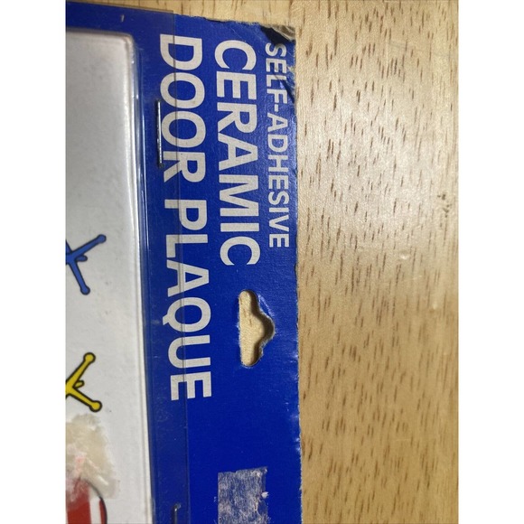 Vintage Dead Stock LAURIE With The Game Jacks Ceramic Name Plaque Wall Sign 1984 - Picture 12 of 12